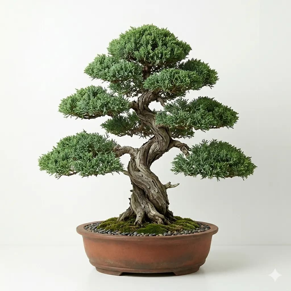 بونسای سرو خمره‌ای